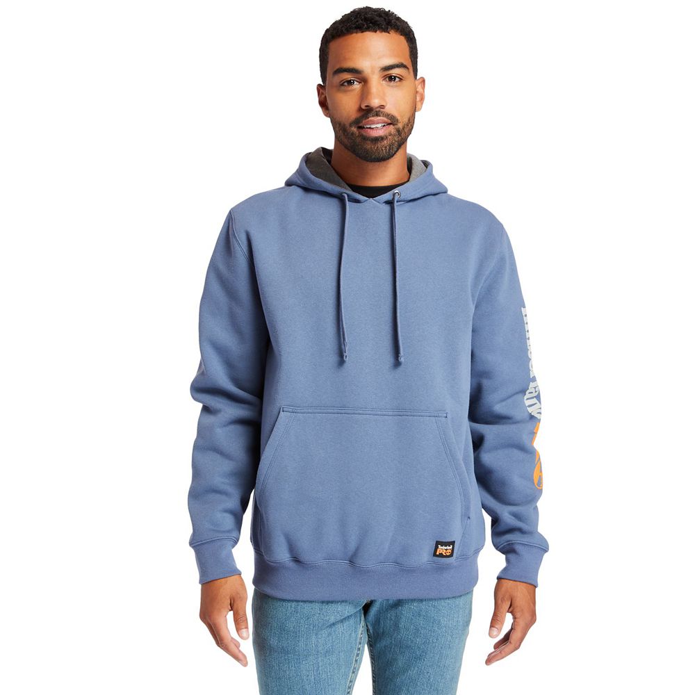 Hanorac Timberland Barbati Albastri - Pro® Hood Honcho Pullover Hoodie - Romania - YZUXRD395